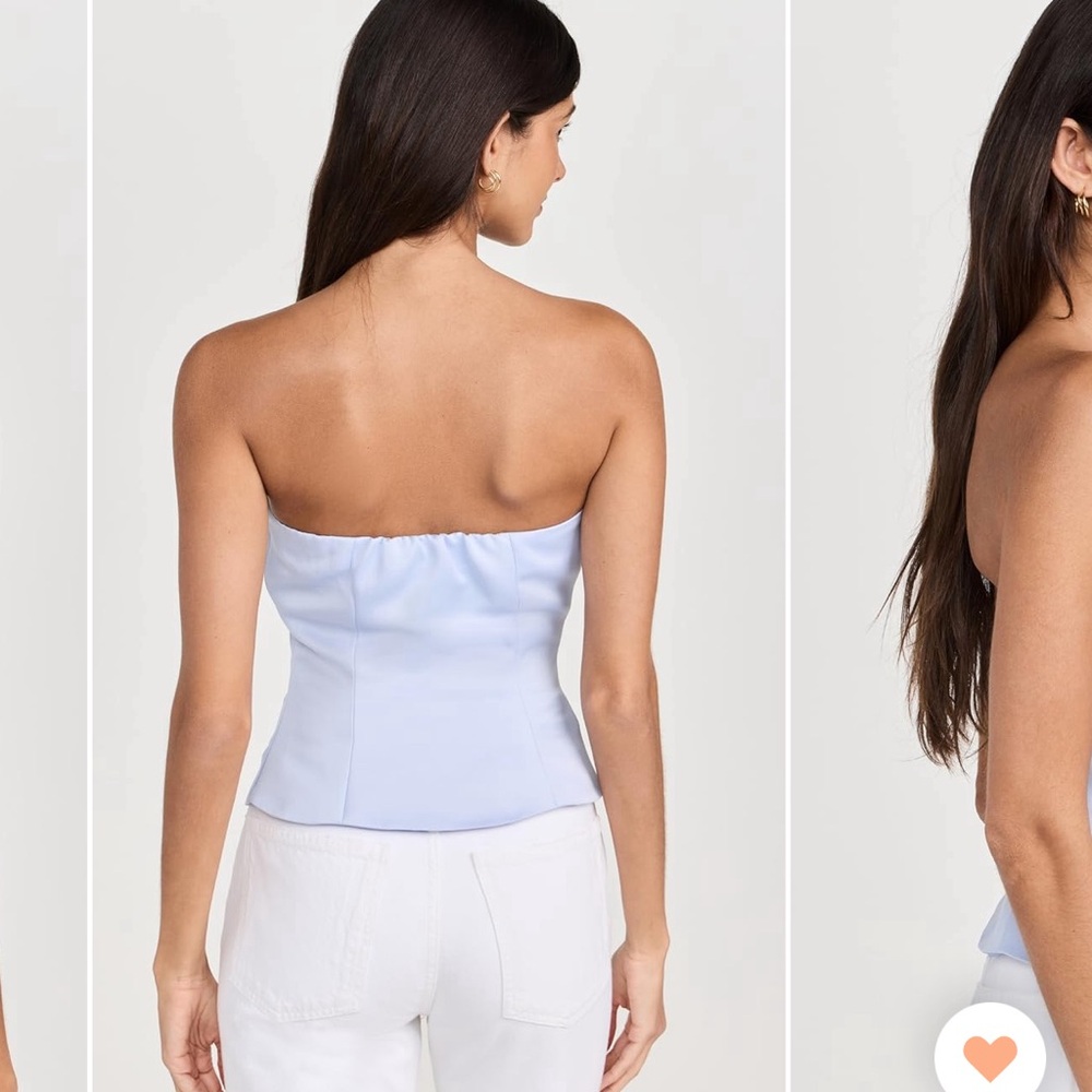 Never Worn - Endless Rose Strapless Button Accent… - image 4